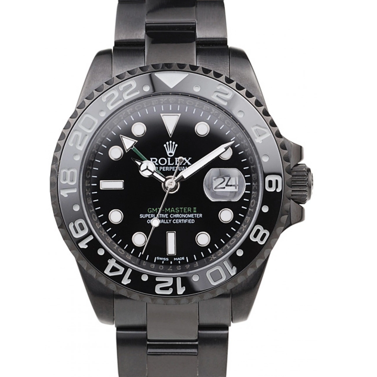Best AAA Replica Sites PVD Pro-Hunter Master II Edition GMT Full Rolex 0807